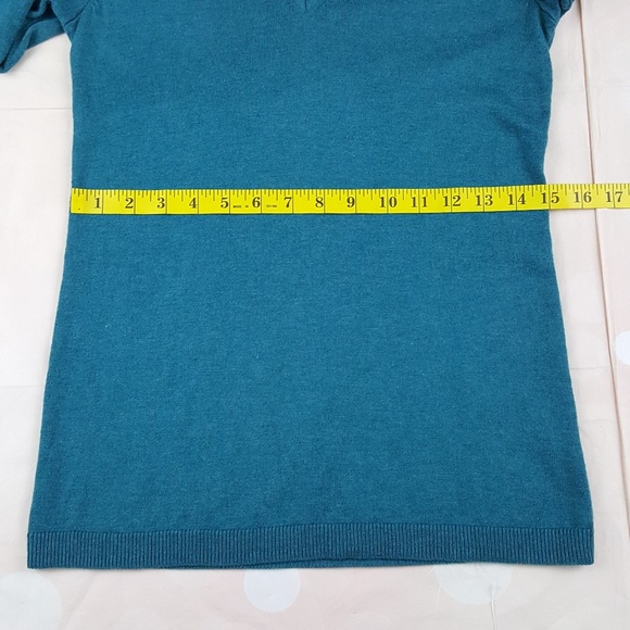 Eddie Bauer Lambswool Blend V-Neck Sweater - Picture 6 of 8